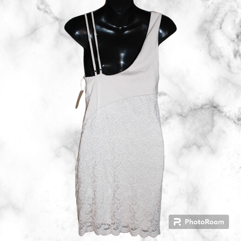 Free People Lower Eastside Lace Mini Dress - Picture 2 of 7